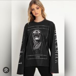 Death Card 666 Oversize Boyfriend Tee BFT